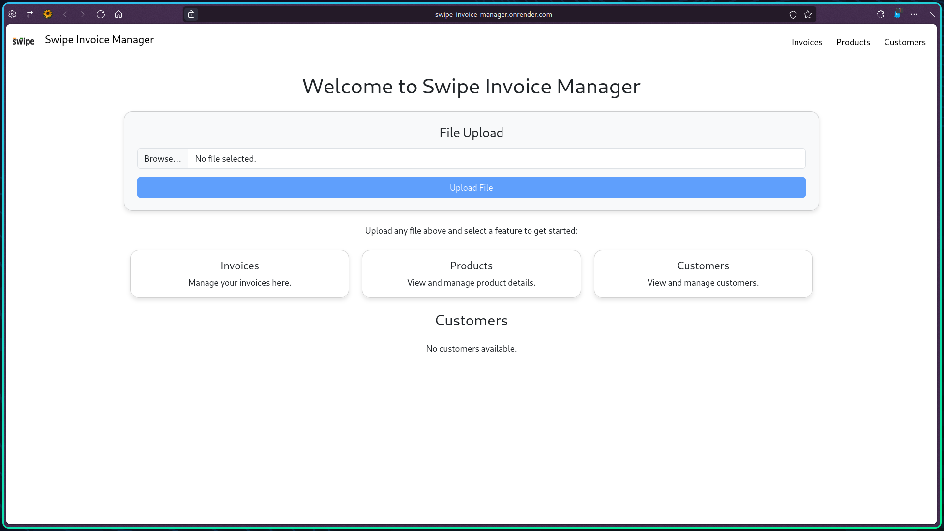 AI Invoice Manager